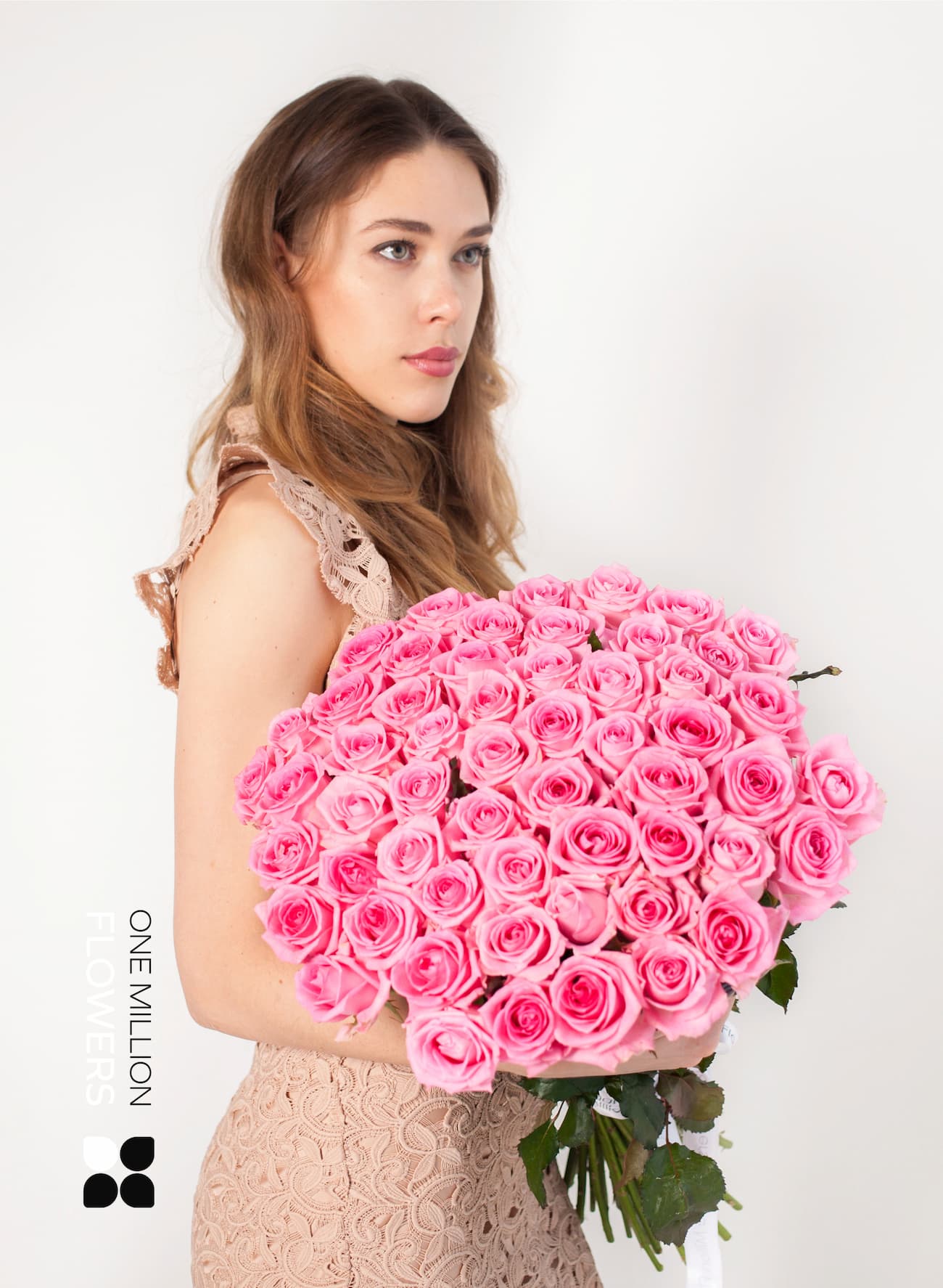 Букет из 51 "Ревиваль" - Розы 40 см.