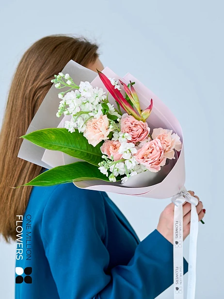 Букет "Джульет Х Вайт"