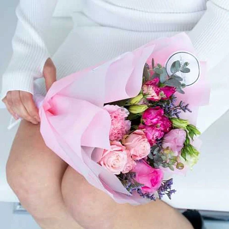 Букет "Мелоди" Pink (От 10 букетов)