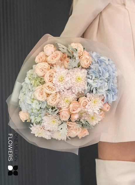 Букет "Фэйри Блу" Mate